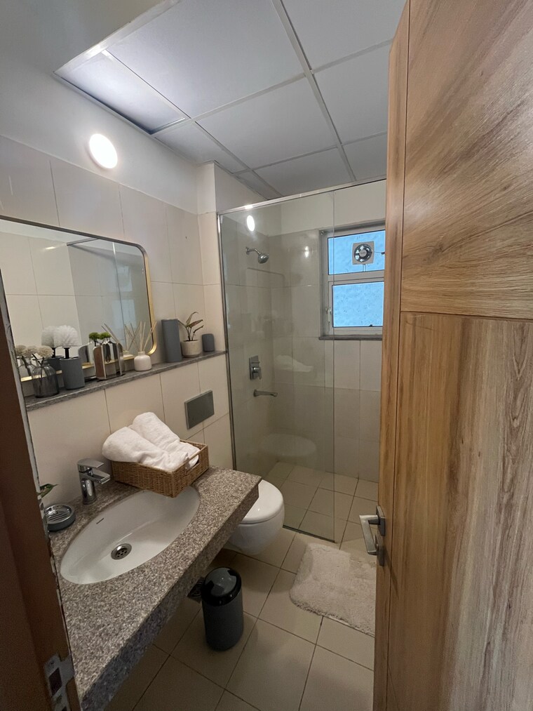 Bathroom, godrej-nature-plus 2 Bedroom 1528 Sq.Ft. Apartment In Sohna Sector 33 Gurgaon 9046627