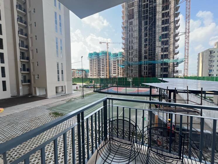 Balcony, godrej-nature-plus 2 Bedroom 1528 Sq.Ft. Apartment In Sohna Sector 33 Gurgaon 9046627