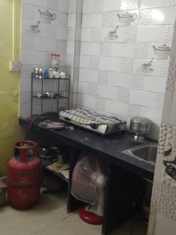 Kitchen in 1 RK Apartment at Jagrut CHS, Gokhalenagar – for Rent