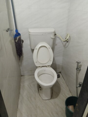Bathroom in 1 RK Apartment at Jagrut CHS, Gokhalenagar – for Rent