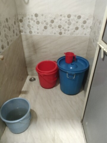 Bathroom in 1 RK Apartment at Jagrut CHS, Gokhalenagar – for Rent