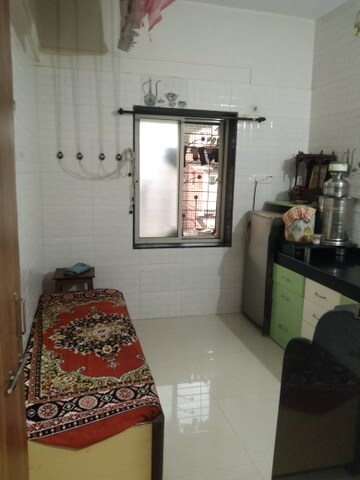 Living Room in 1 RK Apartment at Jagrut CHS, Gokhalenagar – for Rent