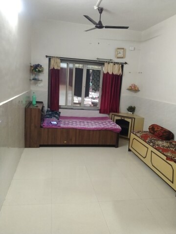 Bedroom in 1 RK Apartment at Jagrut CHS, Gokhalenagar – for Rent