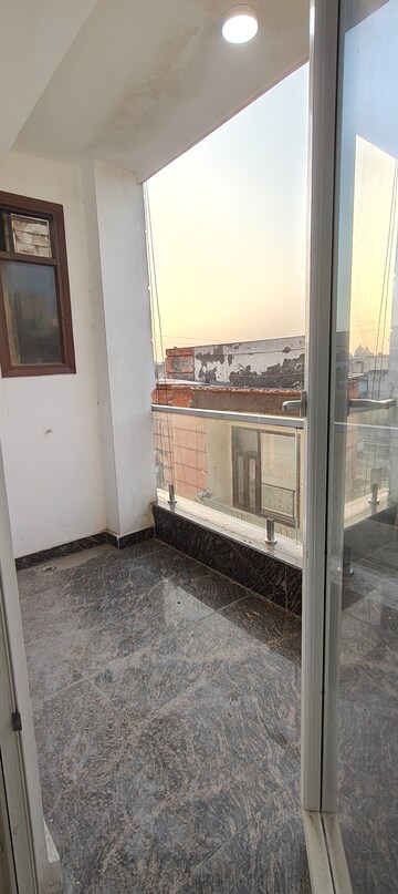 Balcony in 3 BHK Builder Floor at Chattarpur – for Rent