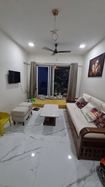 Living Room in 2 BHK Apartment at Rishabraj Sujai, Malad East – for Rent