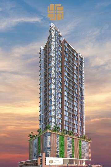 3 BHK Apartment – Exterior View View at EV 9 Square, Vashi Sector 9 - for Sale