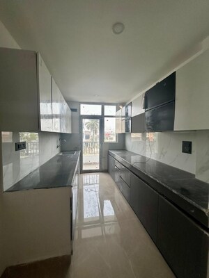 Kitchen in 3 BHK Apartment at JKG Palm Residency, Clement Town – for Sale