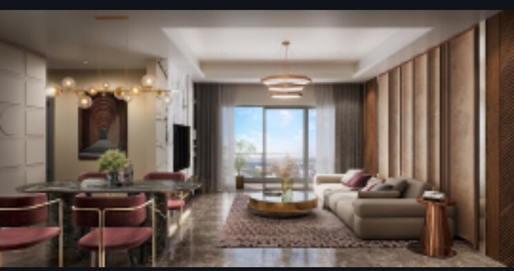Living Room, vyom-avinea 3 Bedroom 1232 Sq.Ft. Apartment In Hadapsar Pune 9046728