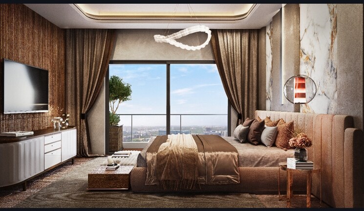 Bedroom, vyom-avinea 3 Bedroom 1232 Sq.Ft. Apartment In Hadapsar Pune 9046728