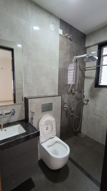 Bathroom in 1.5 BHK Apartment at Hingne Khurd – for Rent