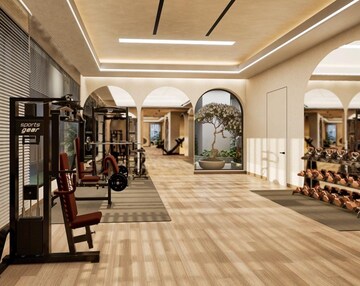 Gym in 4 BHK Apartment at Rustomjee Verdant Vistas, Majiwada – for Sale