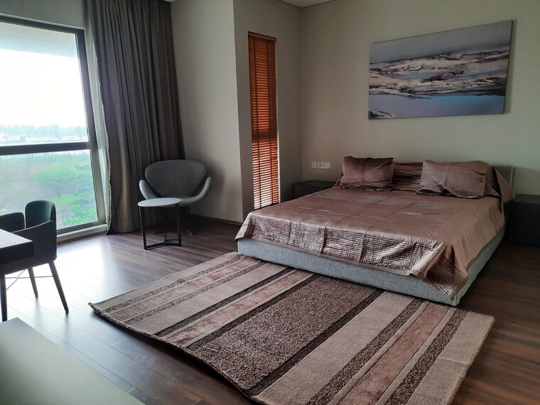 Bedroom, panchshil-one-north 5 Bedroom 4600 Sq.Ft. Apartment In Magarpatta City Pune 9046810