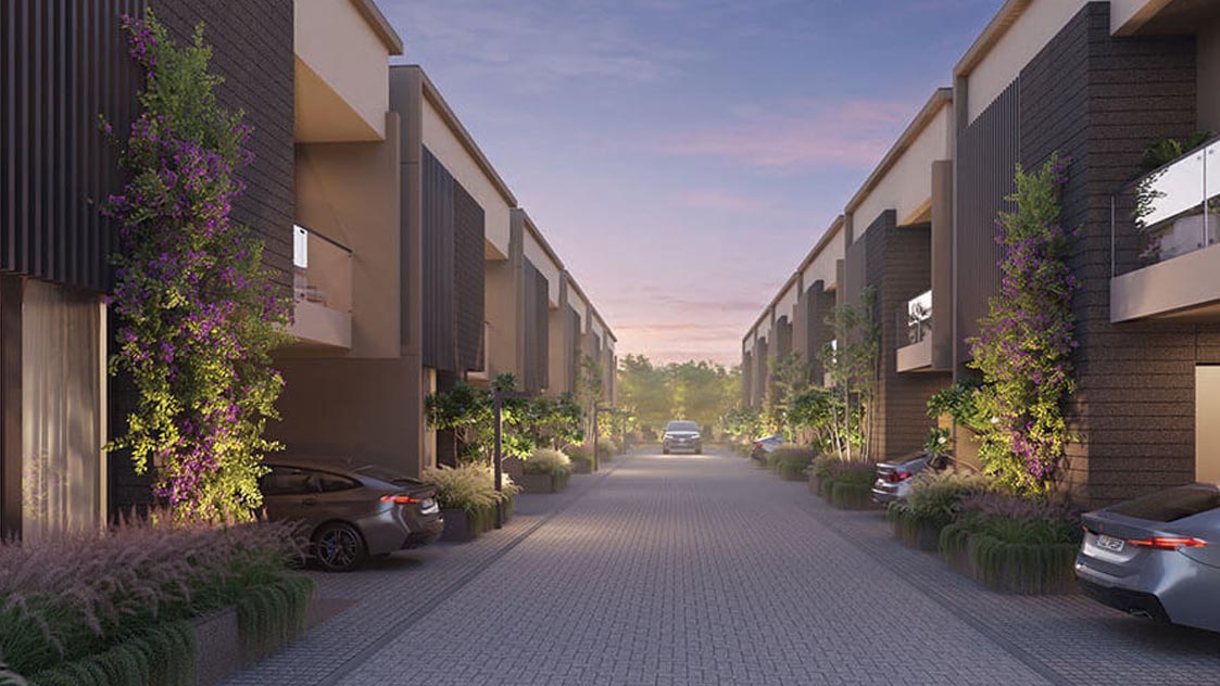 4 BHK + Servant Room 3450 Sq.Ft. Villa in Goyal Riviera Uno