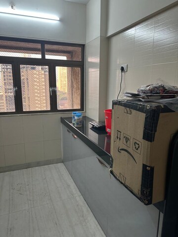 Kitchen in 2 BHK Apartment at Dosti Flamingos, Parel – for Rent