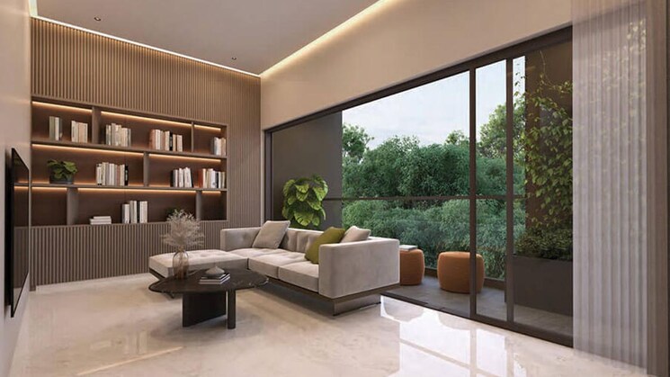 Living Room, goyal-riviera-uno 4 Bedroom 3490 Sq.Ft. Villa In Soukya Road Bangalore 9046859