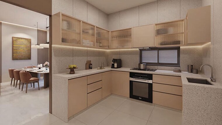 Kitchen, goyal-riviera-uno 4 Bedroom 3490 Sq.Ft. Villa In Soukya Road Bangalore 9046859