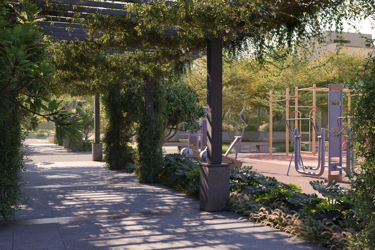 Garden, goyal-riviera-uno 4 Bedroom 3490 Sq.Ft. Villa In Soukya Road Bangalore 9046859