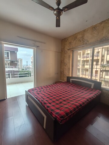 Bedroom in 3 BHK Apartment at Dwarka Lords, Pimple Saudagar – for Rent