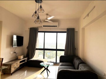 Living Room in 2 BHK Apartment at Kanakia Rainforest, Andheri East – for Rent