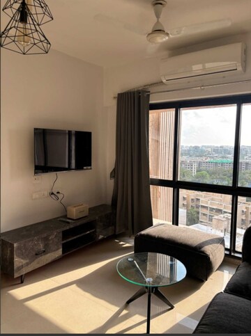 Living Room in 2 BHK Apartment at Kanakia Rainforest, Andheri East – for Rent