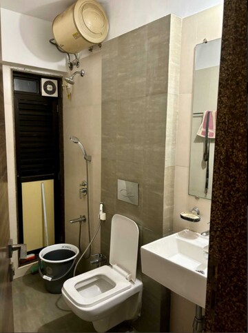 Bathroom in 2 BHK Apartment at Kanakia Rainforest, Andheri East – for Rent