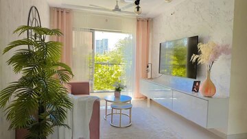 Living Room in 1 BHK Apartment at Godavari CHS Andheri, Andheri West – for Rent