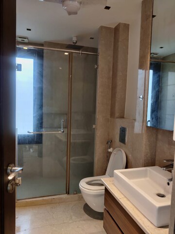Bathroom in 4 BHK Builder Floor at Anand Niketan – for Rent