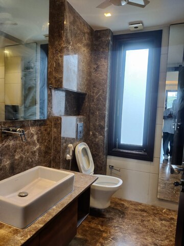 Living Room in 4 BHK Builder Floor at Anand Niketan – for Rent