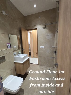 Bathroom in 5 BHK Villa at WTC Suites, Aerocity – for Sale