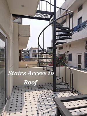 Staircase in 5 BHK Villa at WTC Suites, Aerocity – for Sale