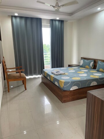 Bedroom in 3 BHK Builder Floor at Unitech South City II, Sector 50 – for Rent