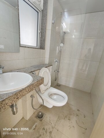 Bathroom in 3 BHK Apartment at L&T Emerald Isle, Powai – for Rent