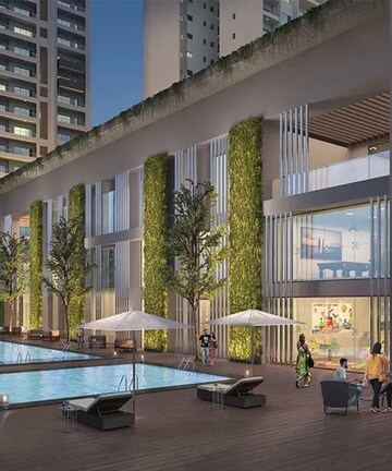 Studio Apartment – Exterior View View at Uniwest Aero Hub, Sector 22d Yamuna Expressway - for Sale