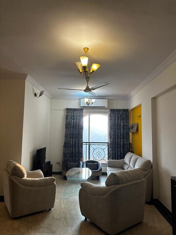 Living Room in 2 BHK Apartment at Hiranandani Glen Croft, Powai – for Rent