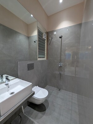 Bathroom in 2 BHK Apartment at Arihant Aarohi, Padle – for Sale