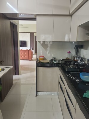 Kitchen in 2.5 BHK Apartment at Ashar Metro Towers, Vartak Nagar – for Sale