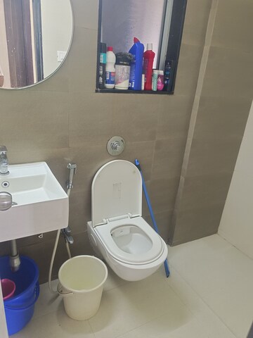 Bathroom in 2.5 BHK Apartment at Ashar Metro Towers, Vartak Nagar – for Sale