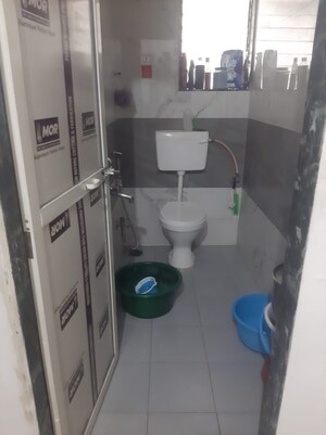 Bathroom in 1 RK Apartment at Shree Krishna Daffodil Heights, Bhandup West – for Sale