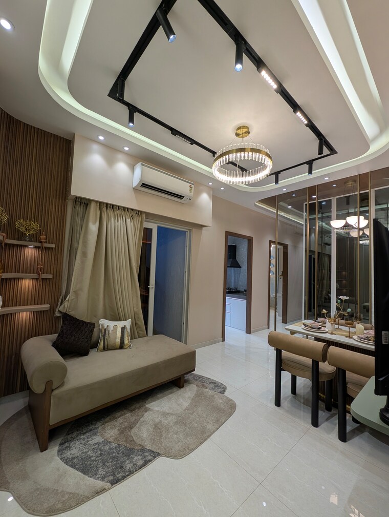 Living Room, magnum-tower-mumbra 2 Bedroom 900 Sq.Ft. Apartment In Mumbra Thane 9046963