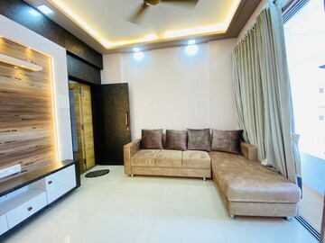 Living Room in 1 BHK Apartment at Hill View Kalyan, Kalyan West – for Sale