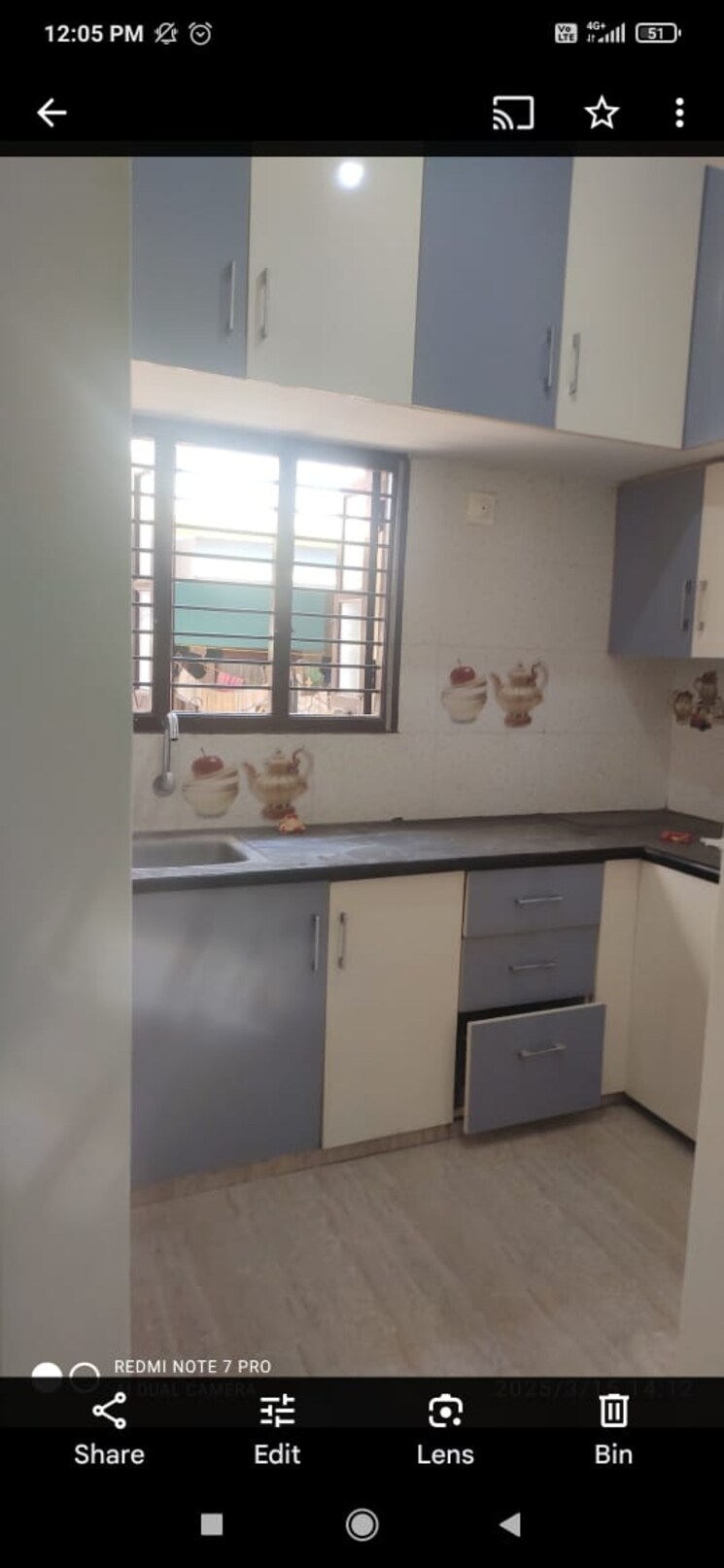 Kitchen, rahmath nagar 2 Bedroom 900 Sq.Ft. Builder Floor In Rahmath Nagar Bangalore 9046974