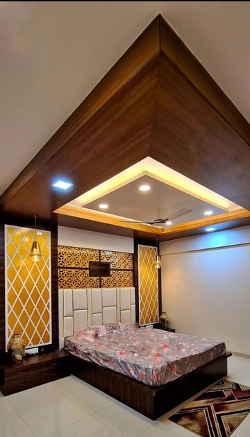 Master Bedroom in 3 BHK Apartment at Global Precioso Apartment, Kharadi – for Sale