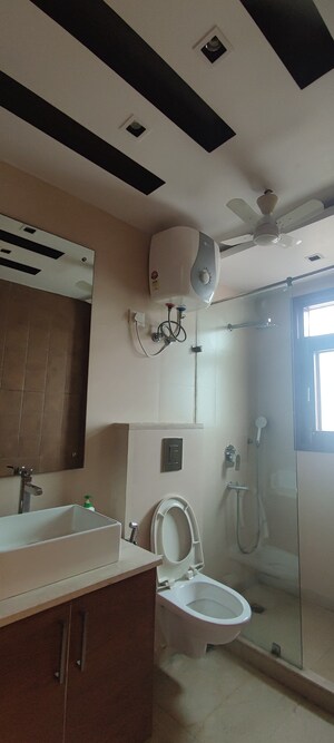 Bathroom in 4 BHK Builder Floor at New Friends Colony – for Sale