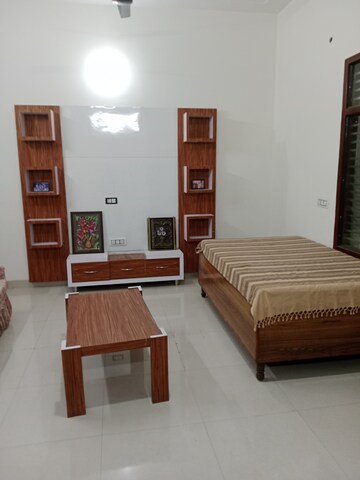 Living Room in 2 BHK Builder Floor at Ansals Sushant City – for Rent