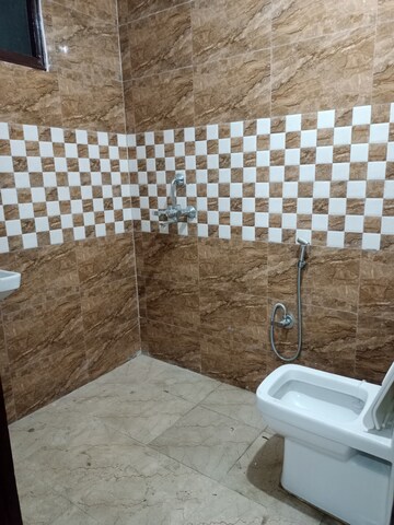 Bathroom in 2 BHK Builder Floor at Chattarpur – for Rent