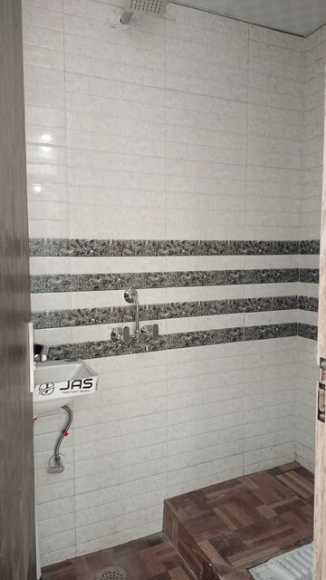Bathroom in 1 BHK Builder Floor at Chattarpur – for Rent