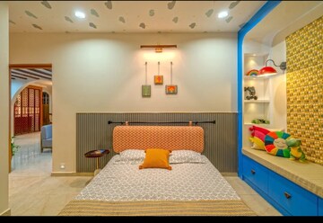 Bedroom in 4 BHK Apartment at Cybercity Rainbow Vistas Rock Gardens, Hi Tech City – for Sale