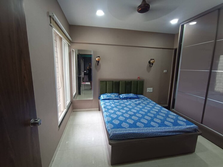 Bedroom, majestique-towers 2 Bedroom 825 Sq.Ft. Apartment In Kharadi Pune 9047061