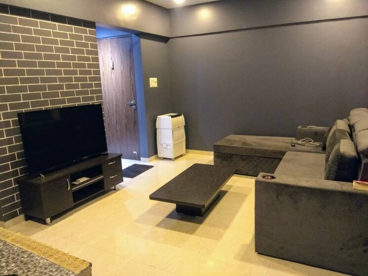 Living Room, majestique-towers 2 Bedroom 825 Sq.Ft. Apartment In Kharadi Pune 9047061