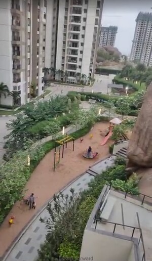 4 BHK Apartment – Exterior View View at Cybercity Rainbow Vistas Rock Gardens, Hi Tech City - for Sale